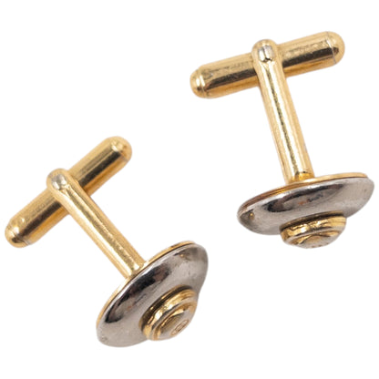 Vintage 90s Gucci Embossed Cufflinks