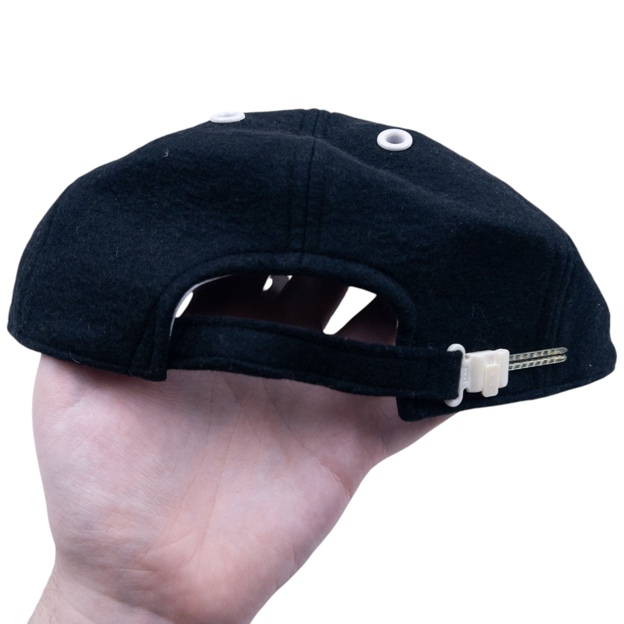 Vintage 80s Mercedes Benz Embroidered Wool Hat Size L