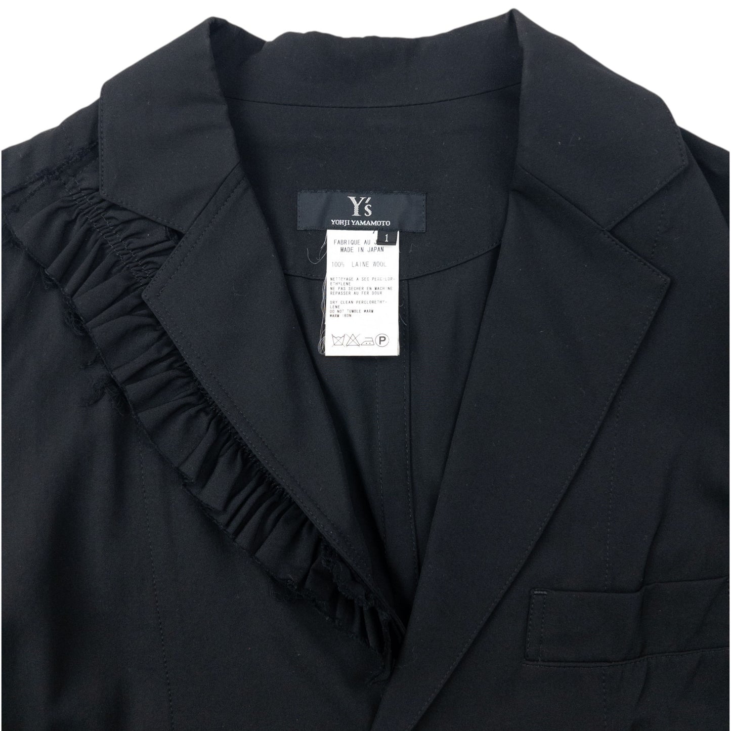 Vintage 2000s Yohji Yamamoto Lightweight Blazer Jacket Womens Size M