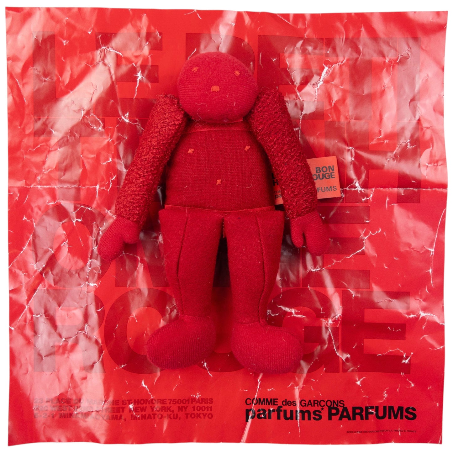 Vintage Comme Des Garçons Velcro Stuffed Toy