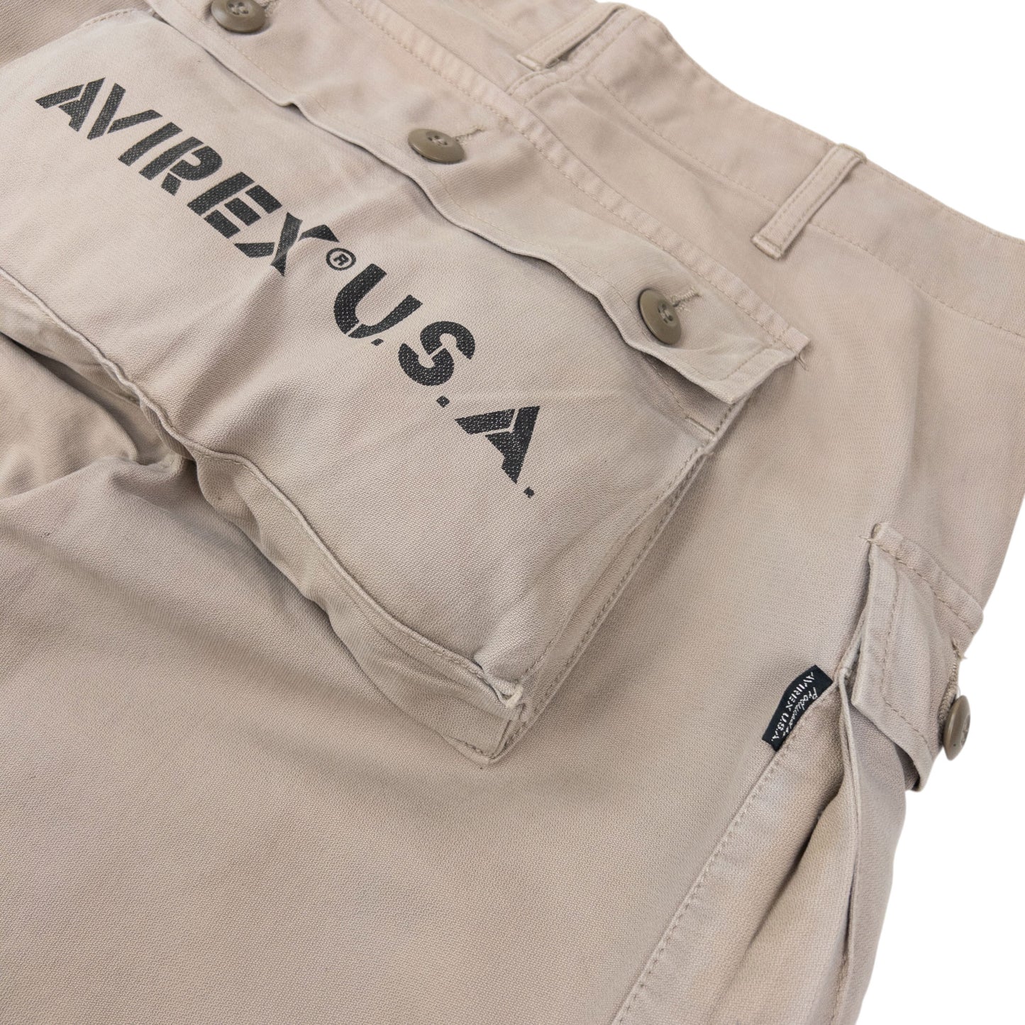 Vintage 2000s AVIREX Cargo Pocket Trousers Size W31