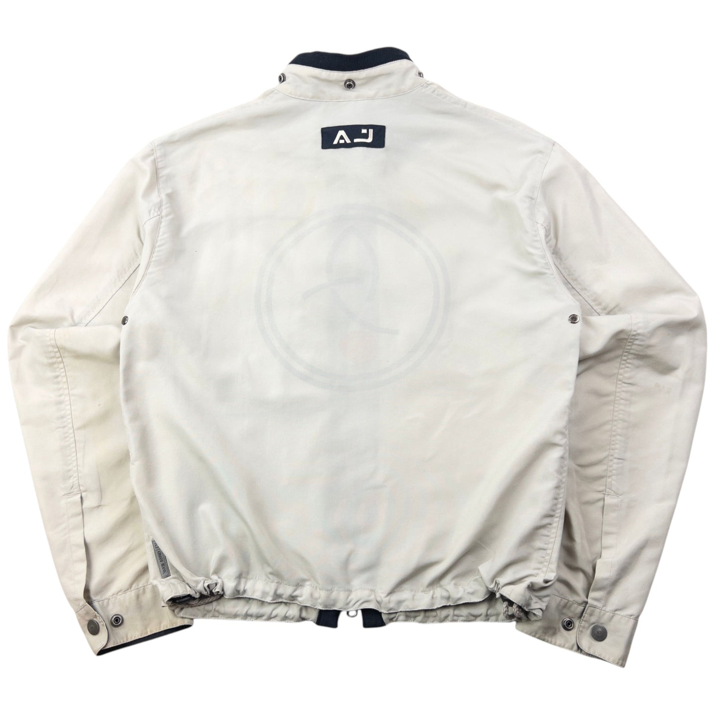 Vintage 2000s Armani Jeans Zip Up Jacket Size L
