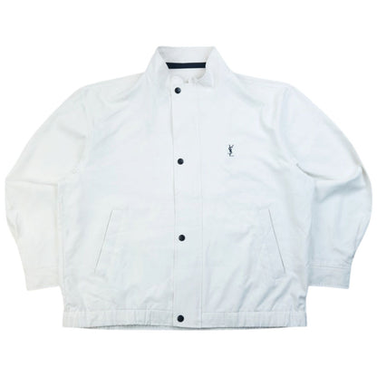 Vintage 90s YSL Yves Saint Laurent Harrington Jacket Size M