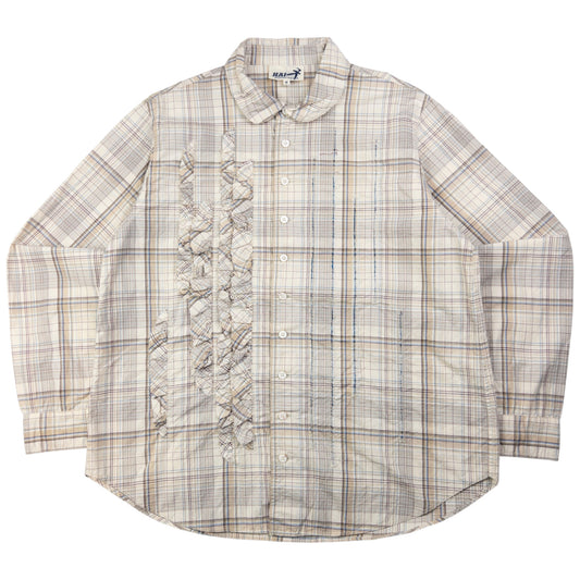 Vintage Hai Sporting Gear By Issey Miyake Long Sleeve Button Up Shirt Size M