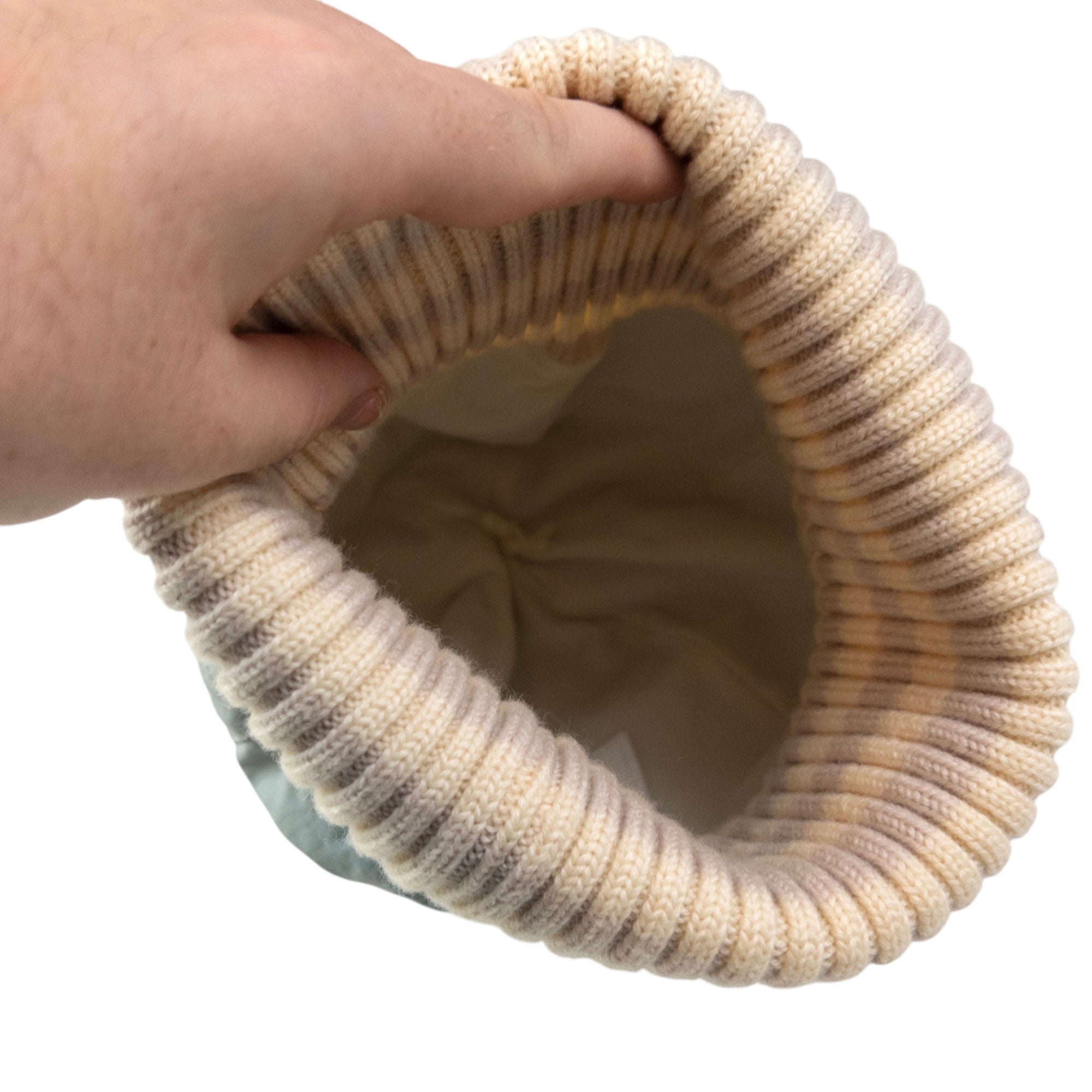 Vintage 2001 Chanel Sport Knit Bobble Hat