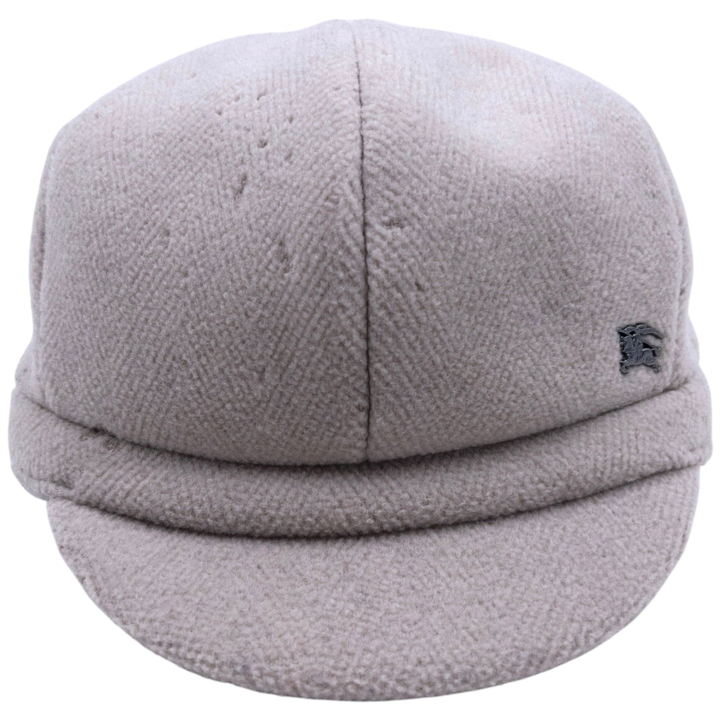 Vintage Burberry Wool Newsboy Hat Size M