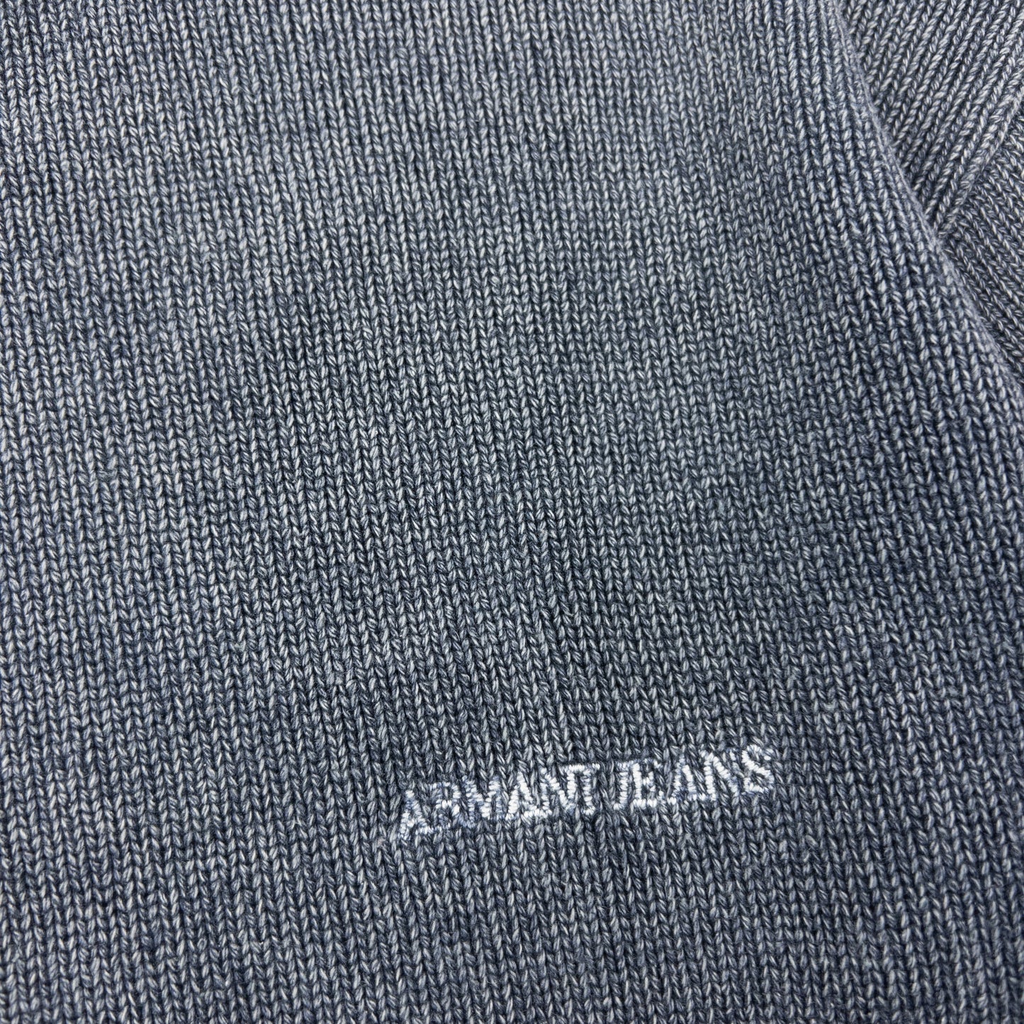 Vintage 90s Armani Jeans Wool Knit Jumper Size S