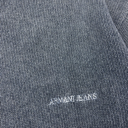 Vintage 90s Armani Jeans Wool Knit Jumper Size S