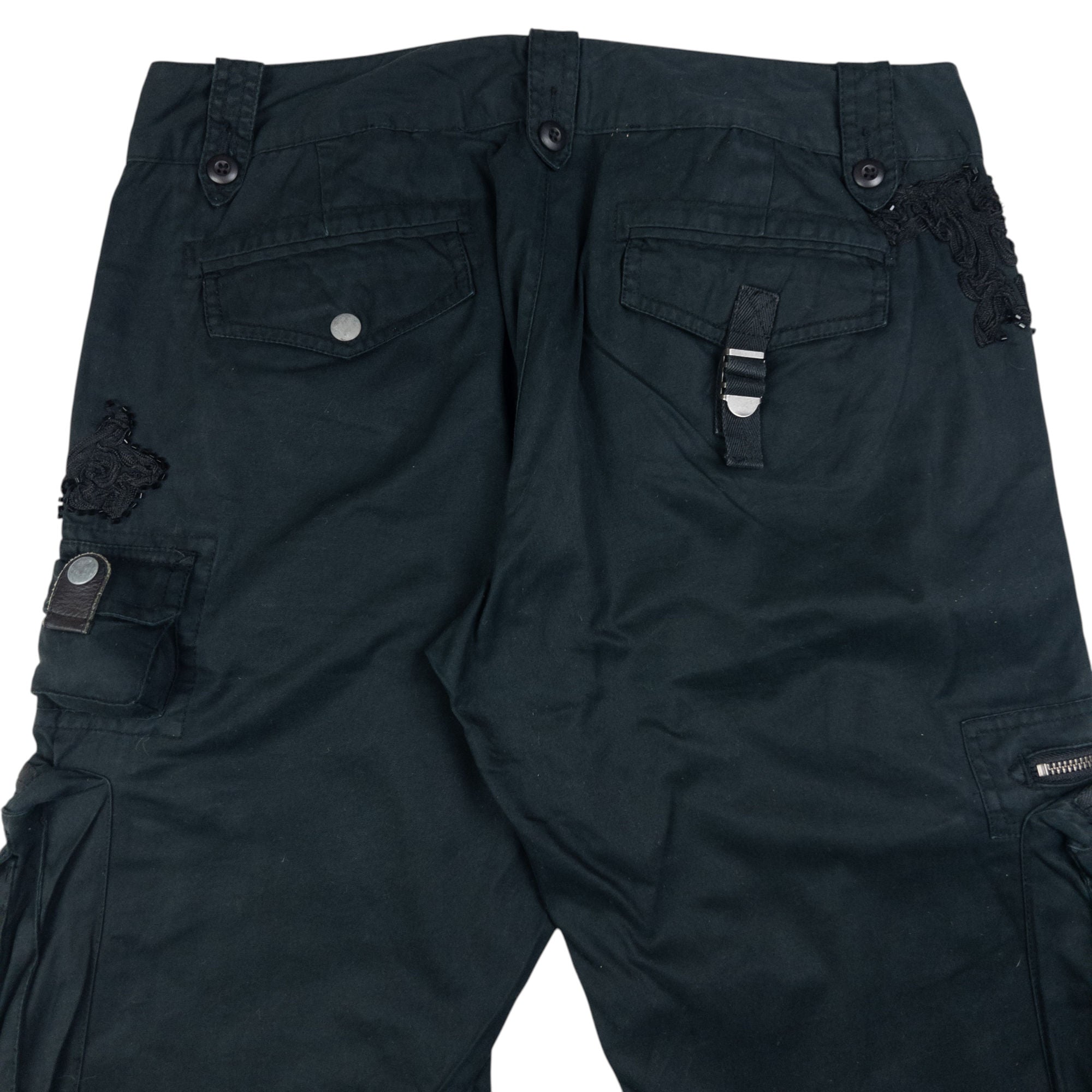 Vintage Ralph Lauren Beaded Cargo Trousers Womens Size W34