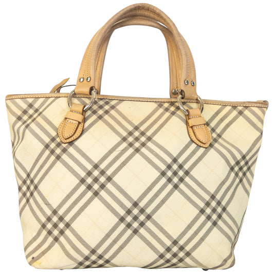 Vintage 2000s Burberry Blue Label Nova Check Handbag
