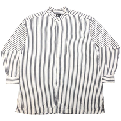 Vintage Issey Miyake Striped Long Sleeve Button Up Shirt Size L