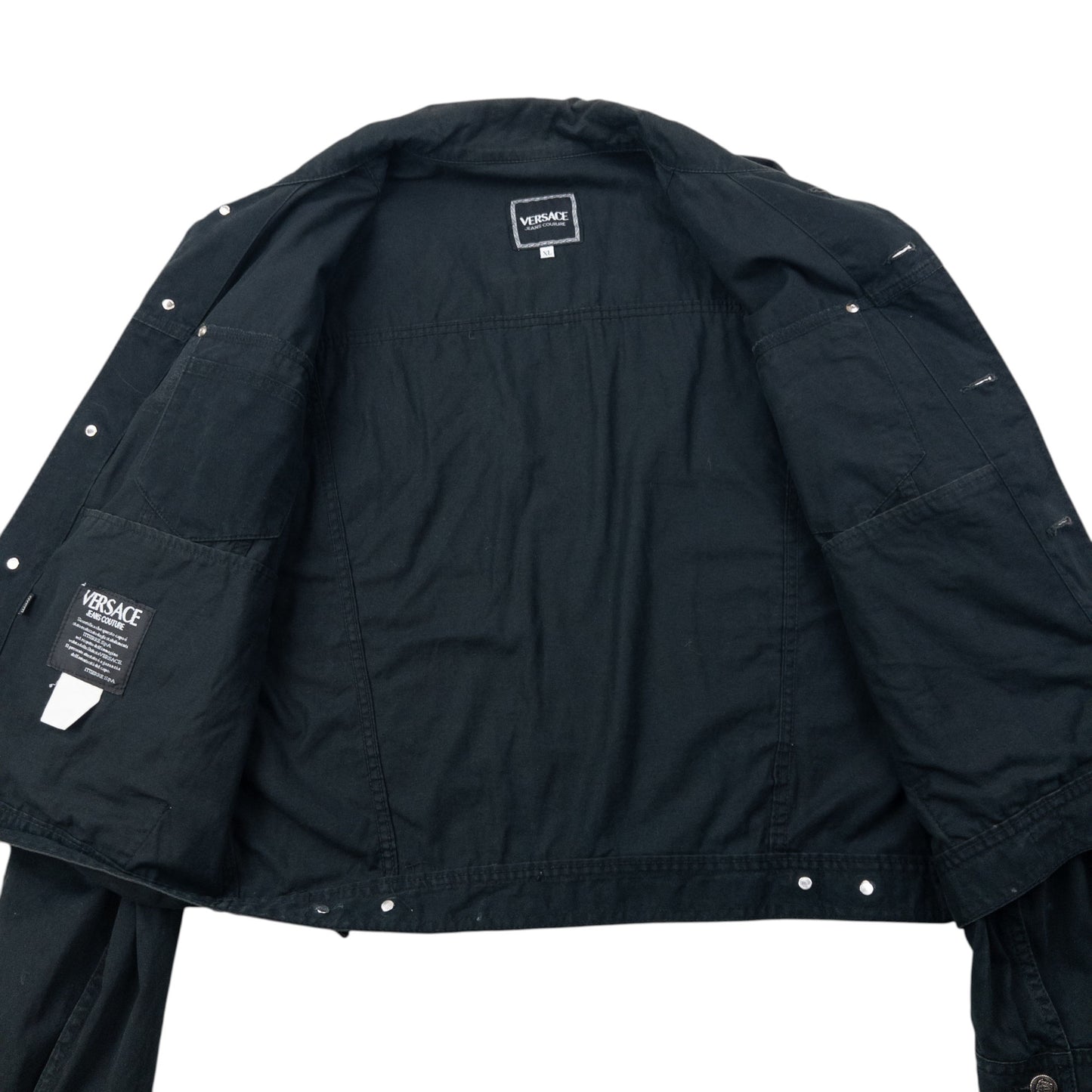 Vintage 90s Versace Jeans Couture Button Up Jacket Size XL