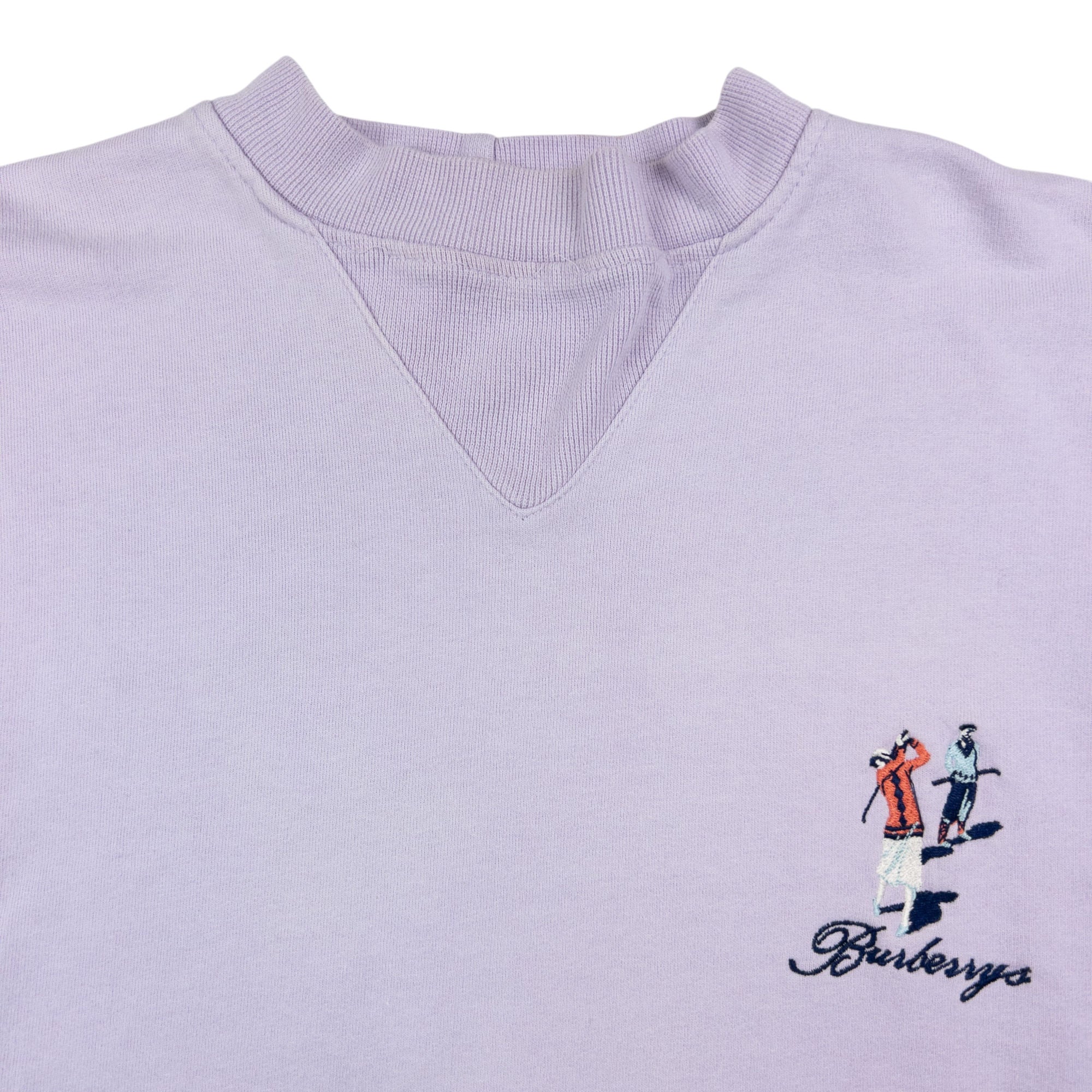 Vintage Burberry Embroidered Golf Sweatshirt Size S