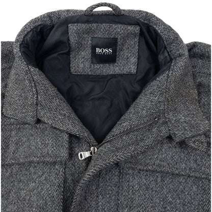 Vintage 2000s Hugo Boss Multi Pocket Wool Jacket Size M