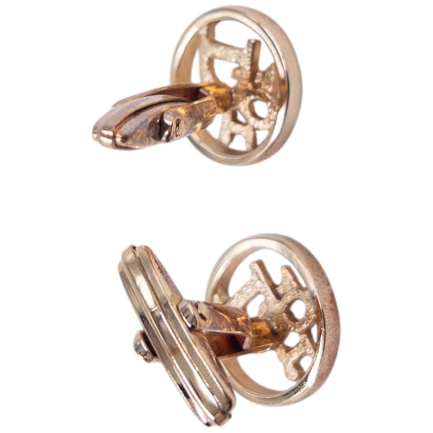 Vintage 90s Dior Cut-Out Cufflinks