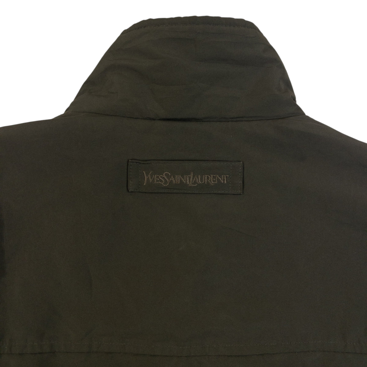 Vintage 90s YSL Yves Saint Laurent Padded Zip Up Jacket Size M