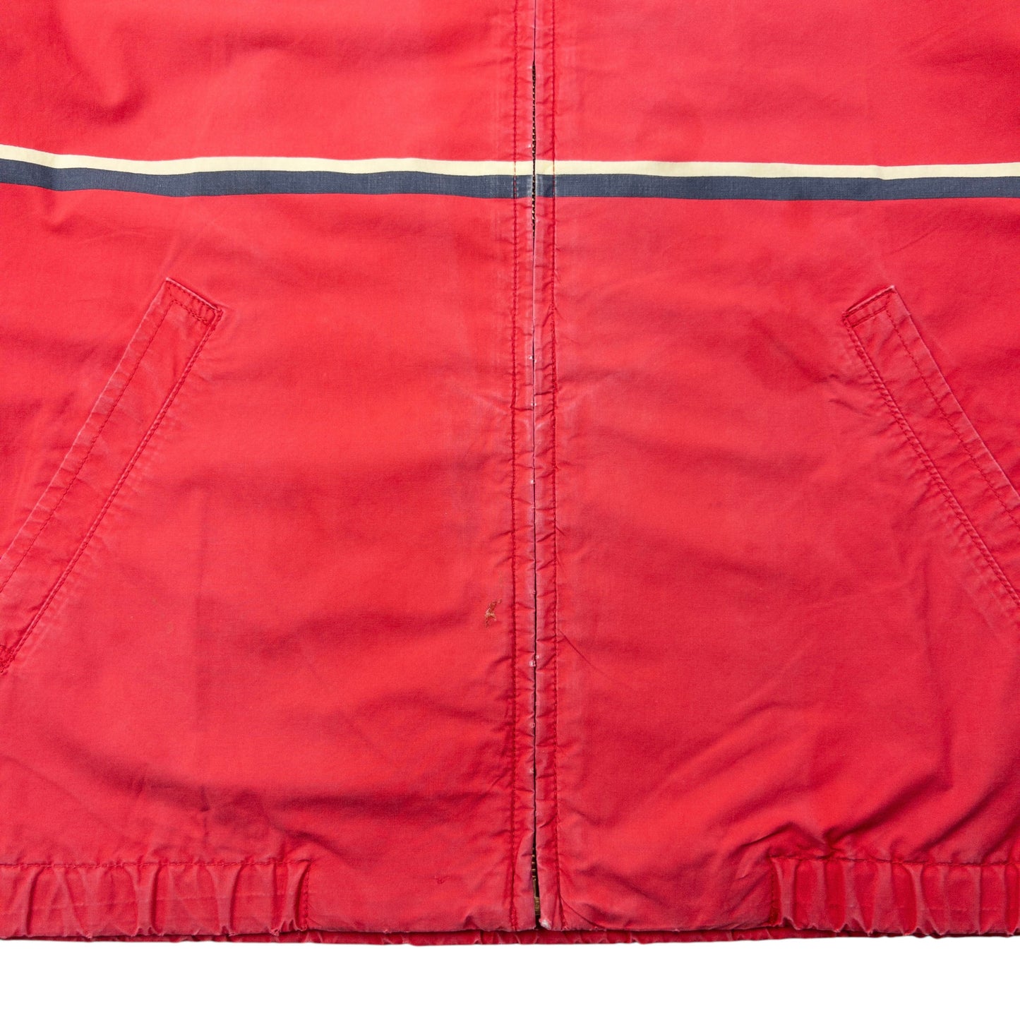 Vintage 90s Polo Ralph Lauren Striped Zip Up Jacket Size M