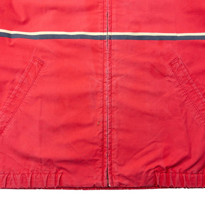 Vintage 90s Polo Ralph Lauren Striped Zip Up Jacket Size M