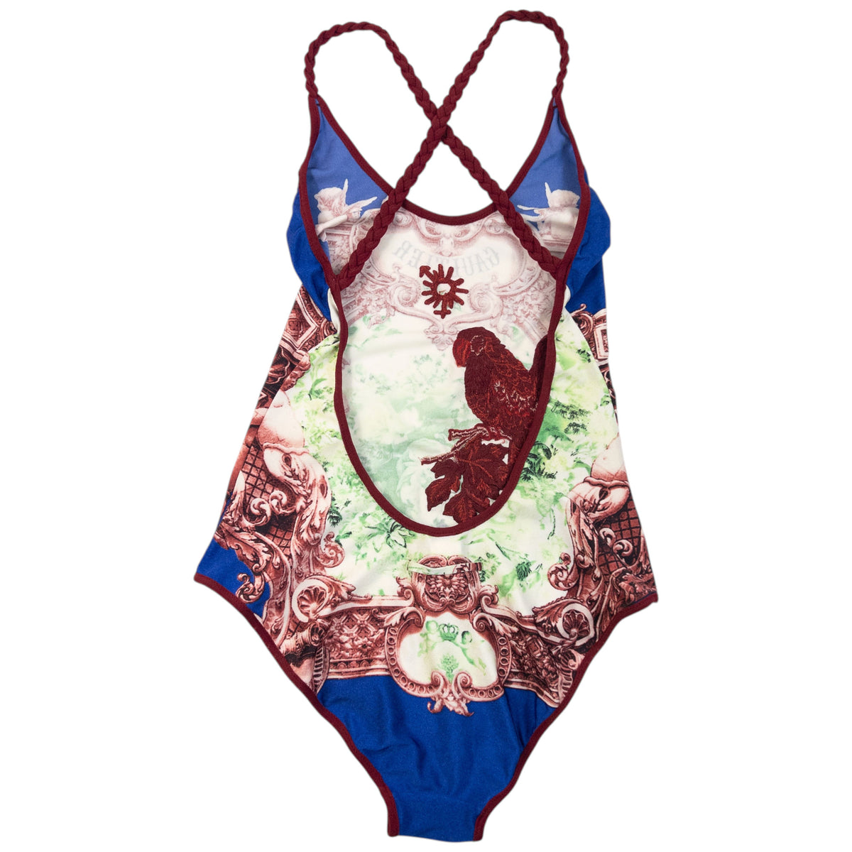 Vintage 2000s Jean Paul Gaultier Soleil Parrot Bodysuit, photo 2