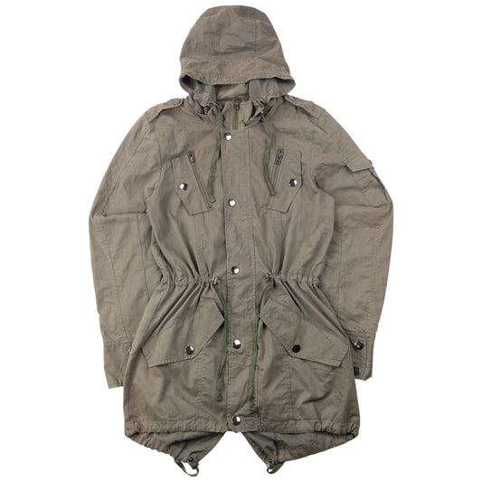 Vintage 2000s PPFM Convertible Military Jacket Size M