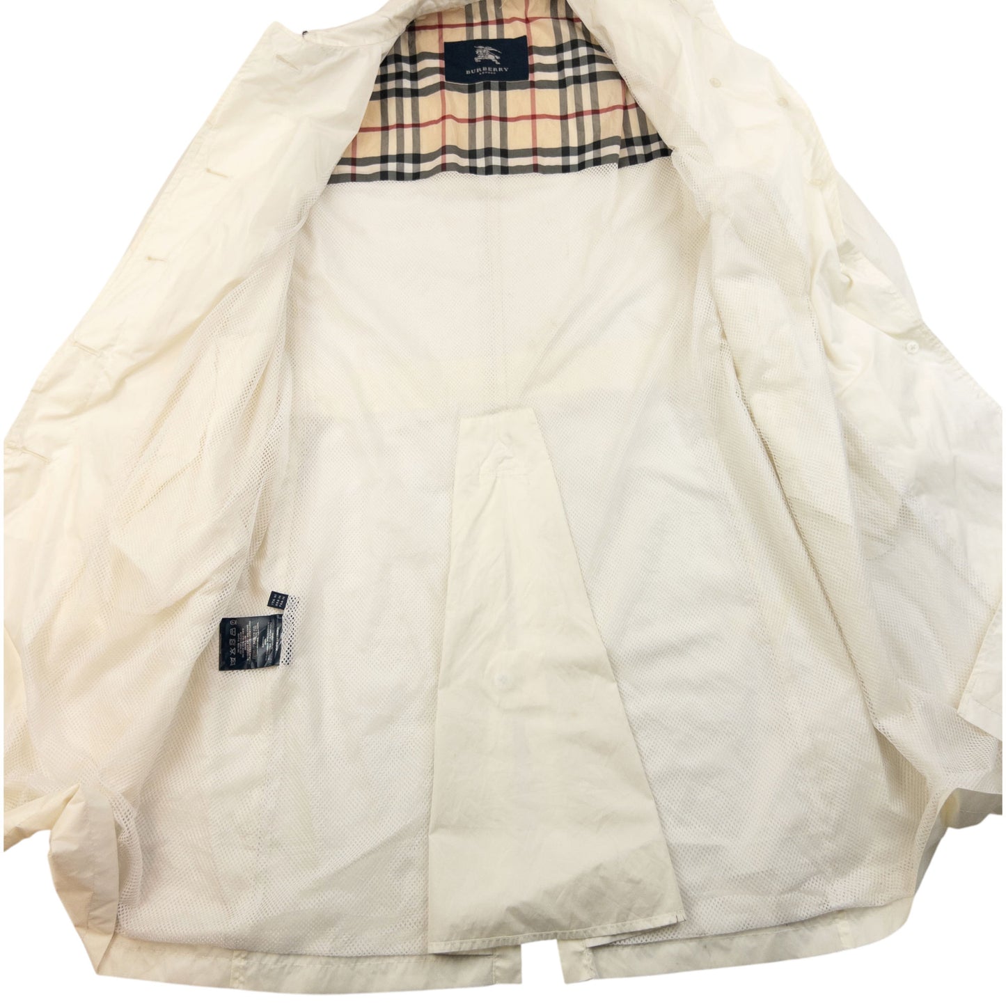 Vintage 2000s Burberry Belt Waist Trench Jacket Womens Size M