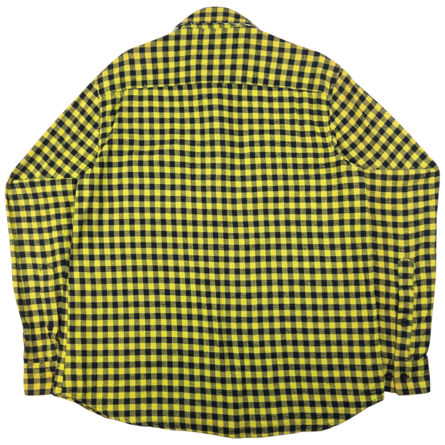 Vintage Stussy Checkered Long Sleeve Button Up Shirt Size M