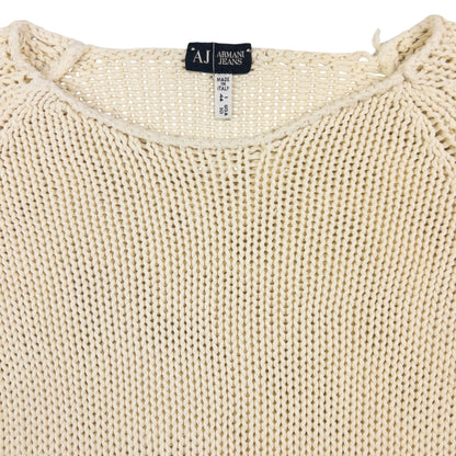 Vintage Armani Jeans Knit Jumper Womens Size M