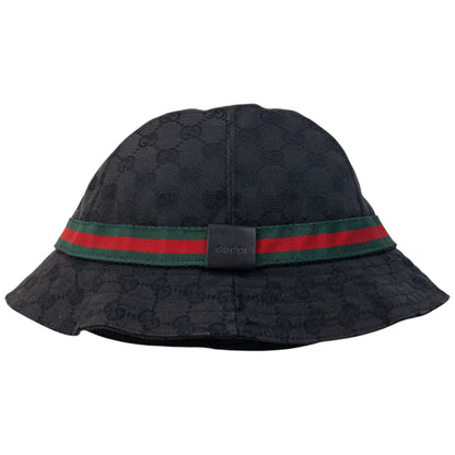 Vintage 2000s Gucci Monogram Bucket Hat Size L