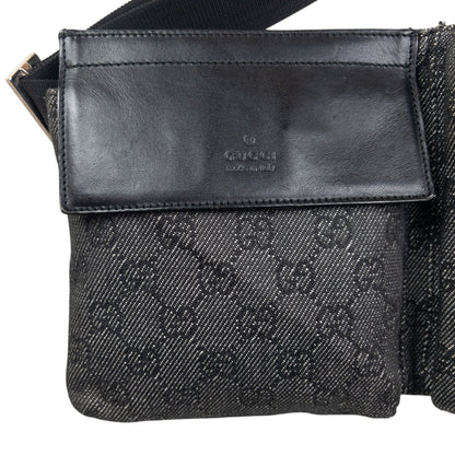 Vintage Gucci Monogram Crossbody Bag