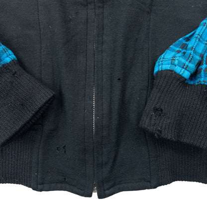 Vintage 90s Comme Des Garçons Tricot Checkered Bomber Jacket Size L