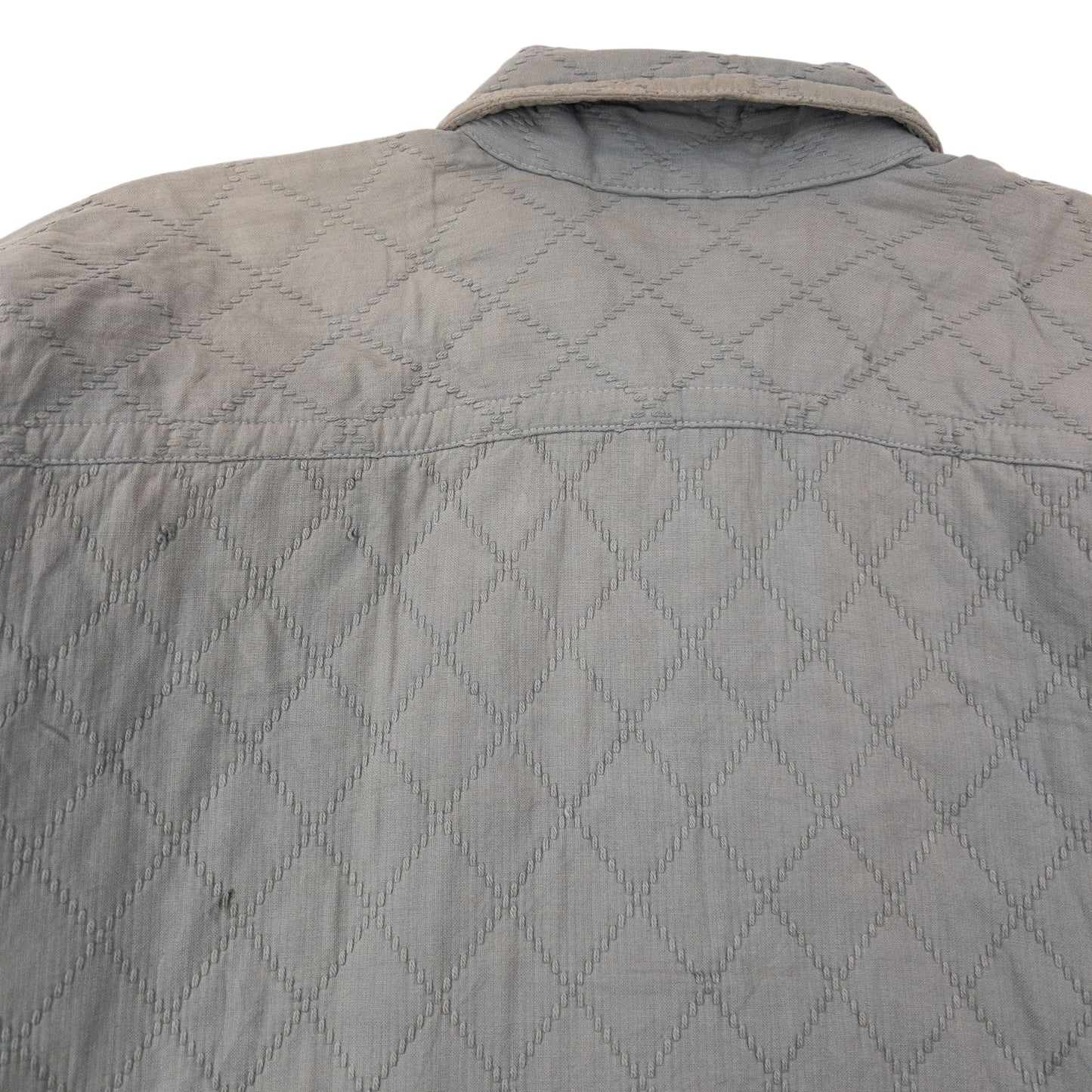 Vintage 80s Issey Miyake Button Up Quilted Jacket Size M