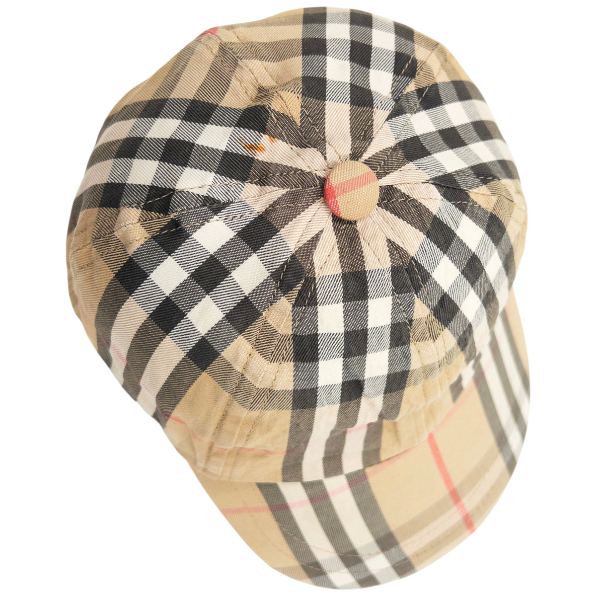 Vintage 2000s Burberry Nova Check Hat SIze S