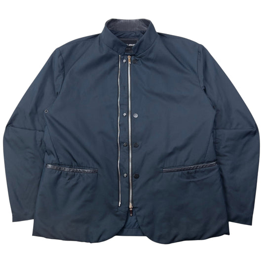 Vintage 2000s Giorgio Armani Double Zip Waterproof Jacket Size L