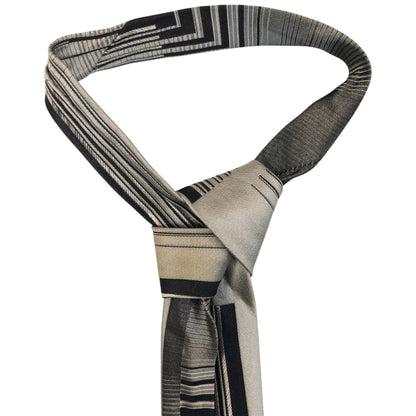 Vintage 90s Gianni Versace Geometric Silk Tie