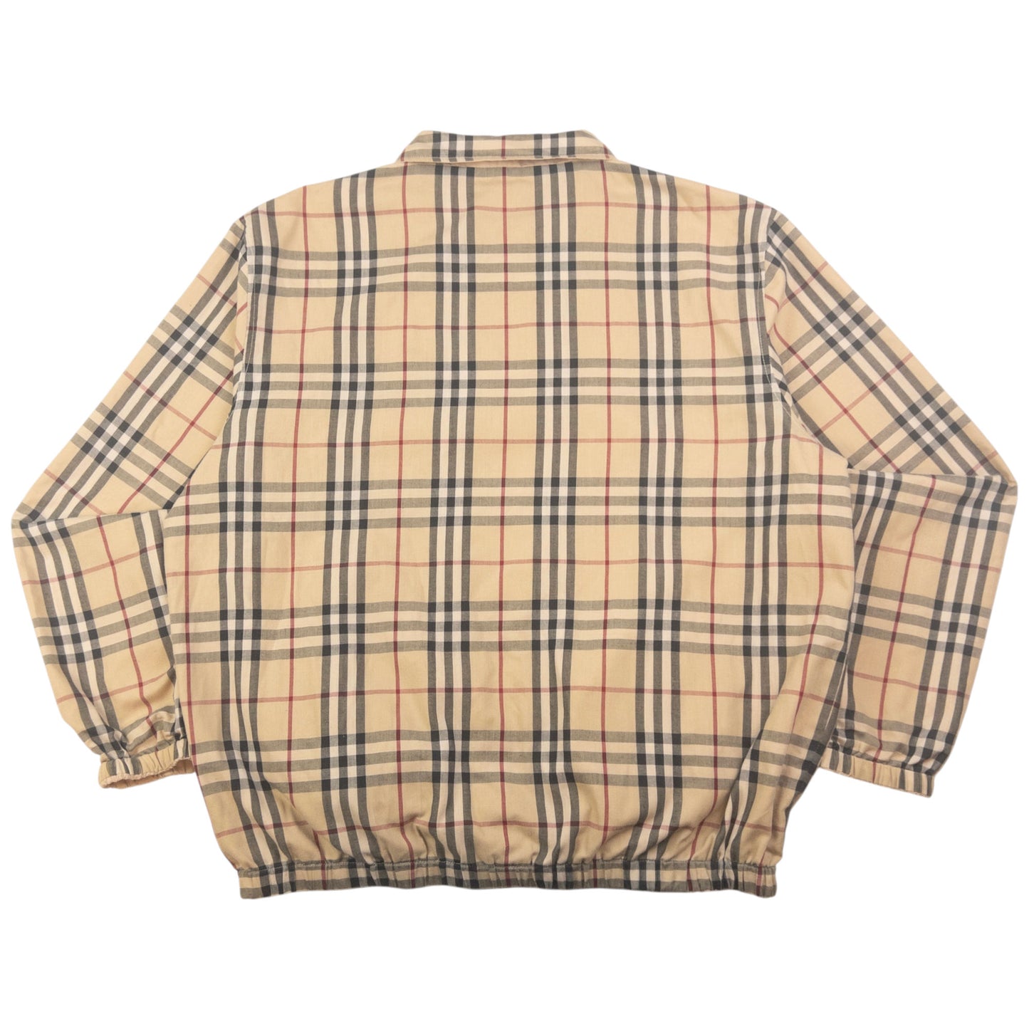 Vintage Burberry Nova Check Reversible Zip Up Jacket Size L