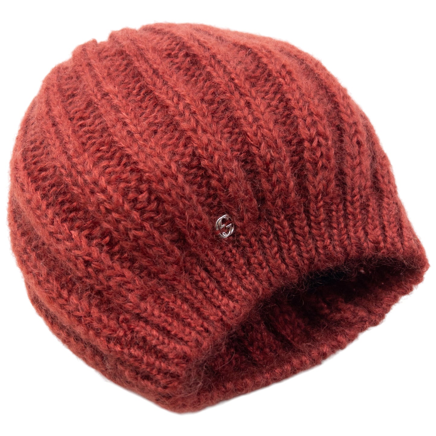 Vintage 2000s Gucci Wool Knit Beanie Hat
