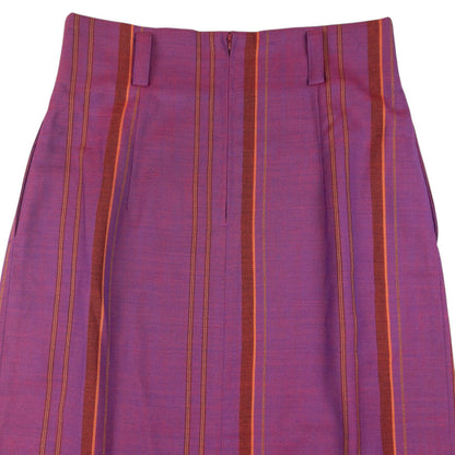 Vintage Yohji Yamamoto Striped Maxi Skirt Womens Size W28