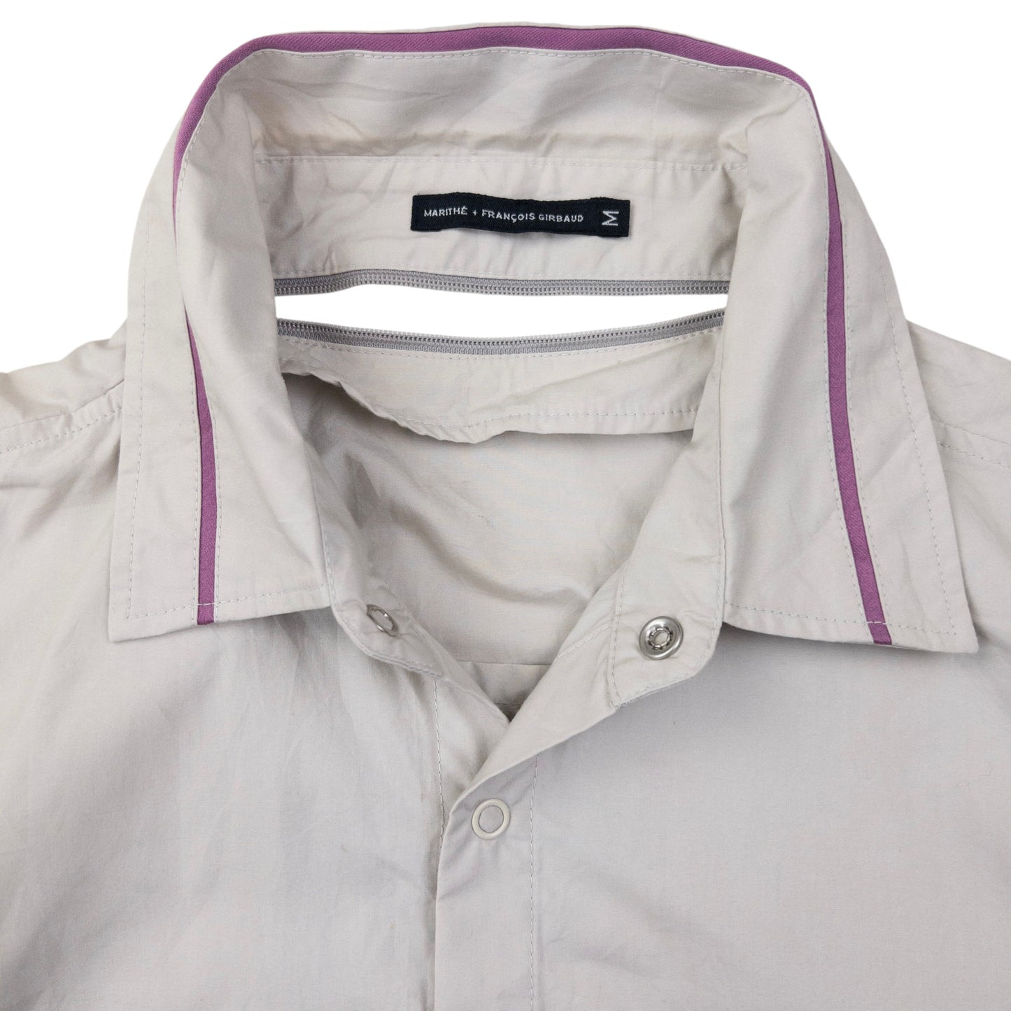 Vintage Marithe + Francois Girbaud Star Stitch Button Up Shirt Size S