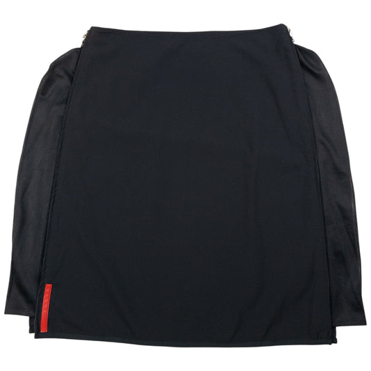 Vintage Prada Sport Full Zip Skirt Womens Size W28