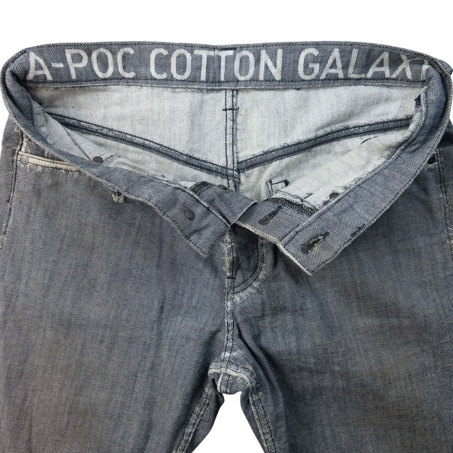Vintage 2000s A-POC By Issey Miyake Denim Jeans Size W32