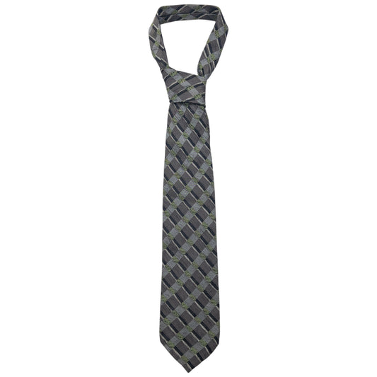 Vintage Issey Miyake Checkered Silk Tie