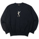 Vintage 90s YSL Yves Saint Laurent Embroidered Sweatshirt Size XS
