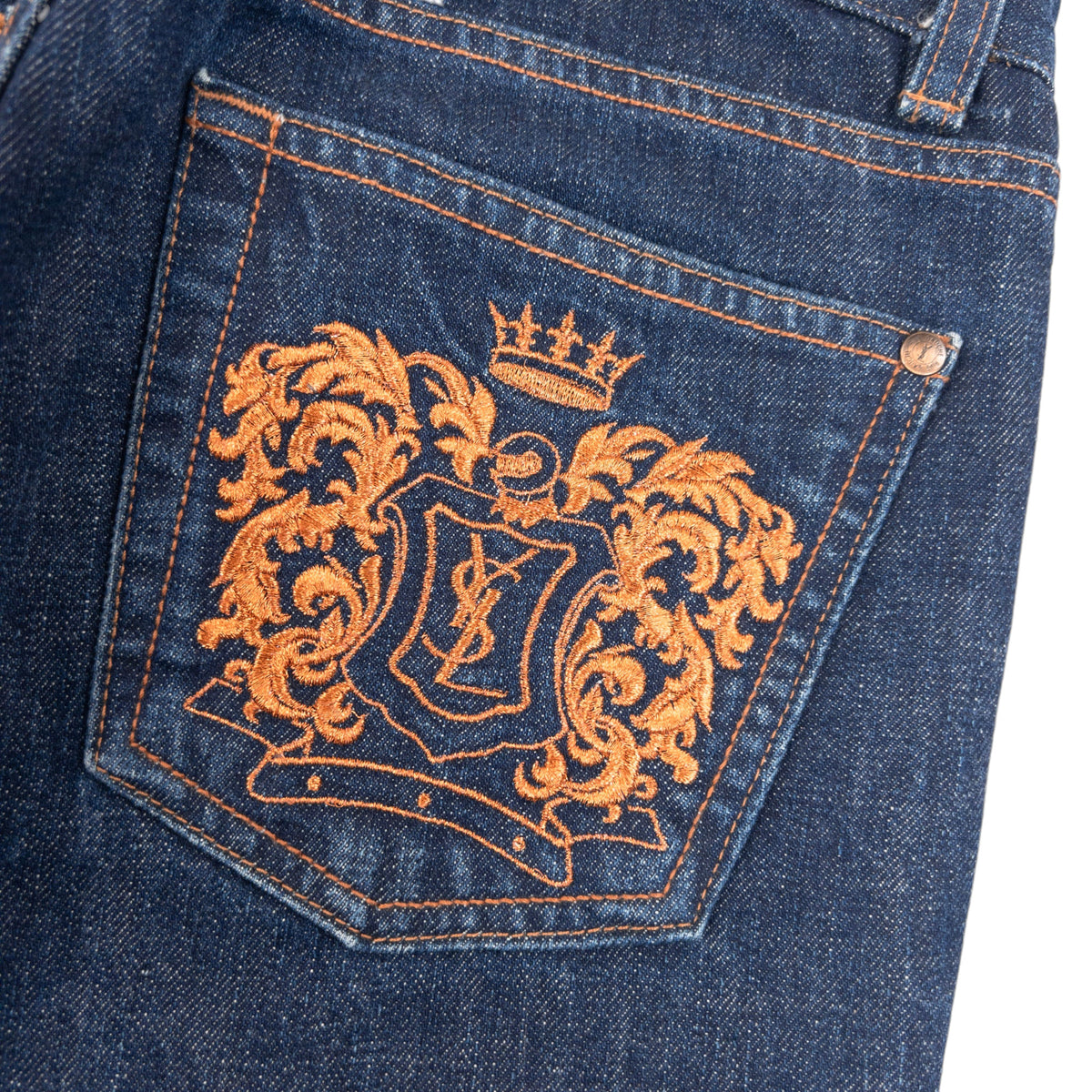 Vintage 2000s YSL Yves Saint Laurent By Tom Ford Denim Jeans Size W26