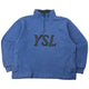 Vintage 2000s YSL Yves Saint Laurent Q Zip Sweatshirt Size S