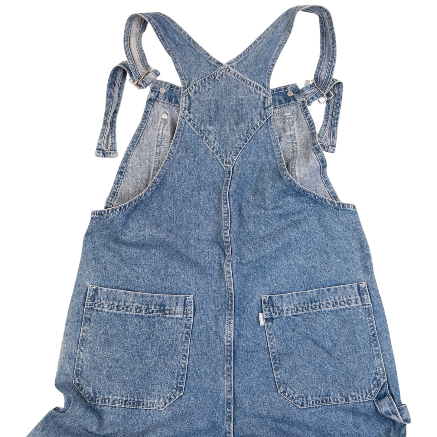 Vintage 90s Levi's Silver Tab Denim Dungarees Size S