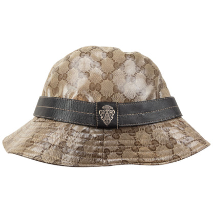 Vintage 2000s Gucci By Tom Ford Monogram Bucket Hat Size L