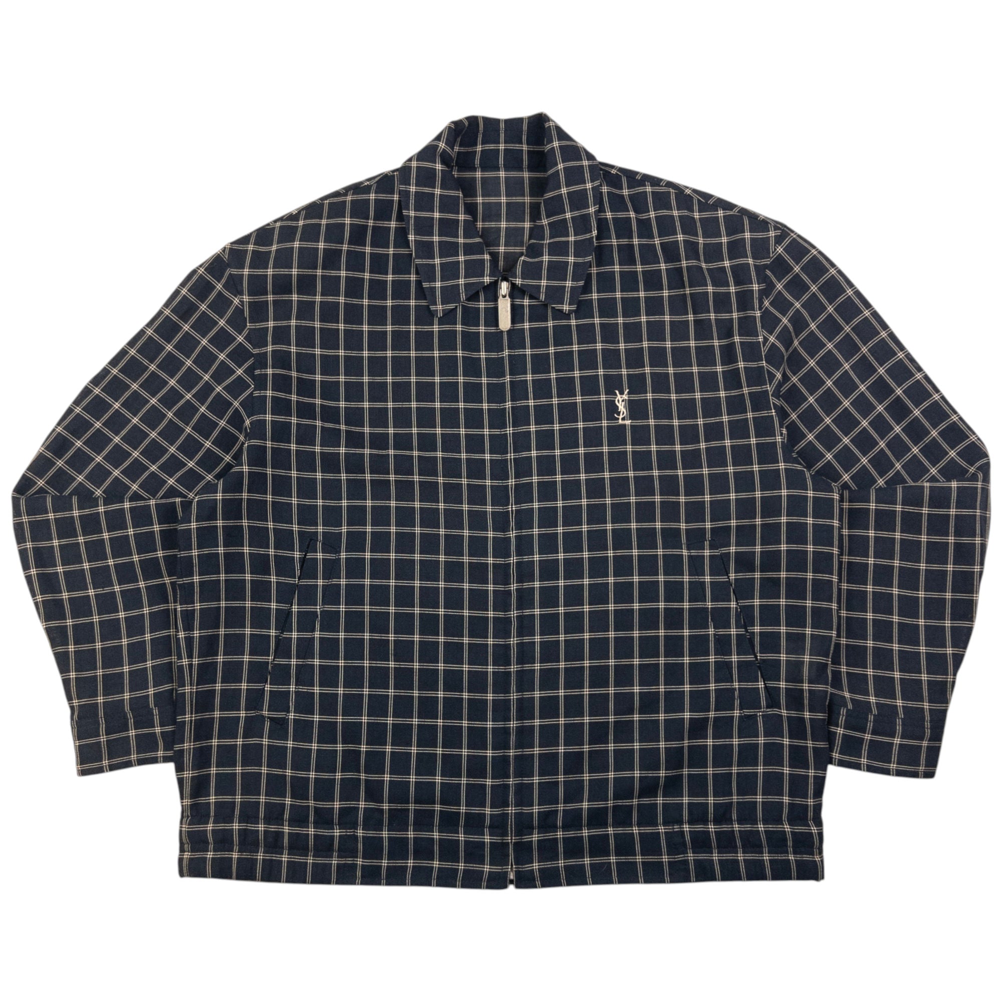 Vintage YSL Yves Saint Laurent Harrington Jacket Size S