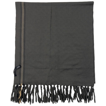 Vintage 2000s Gucci Monogram Wool Tassel Scarf