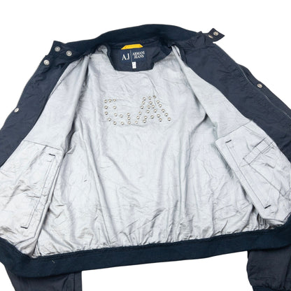 Vintage 90s Armani Jeans Eyelet Jacket Size S
