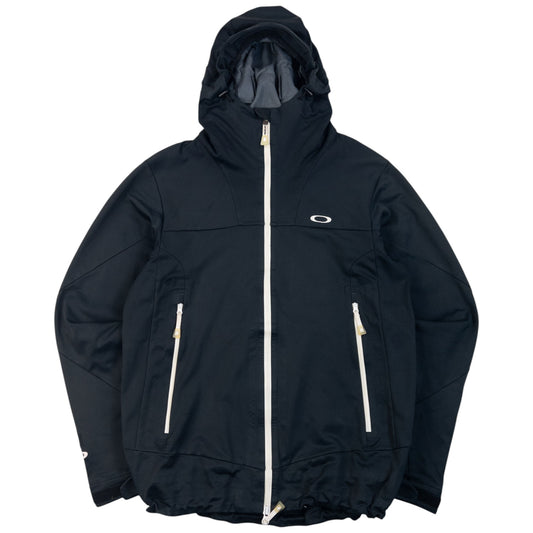 Vintage 2000s Oakley Windstopper Jacket in black, embroidered logos